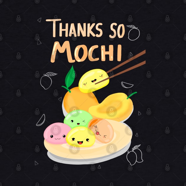 Thank you so MOCHI by Nytelock Prints